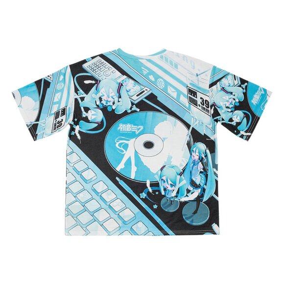 NEW ACDC RAG x Hatsune Miku Forever Black Mint Tee - Picture 2 of 7